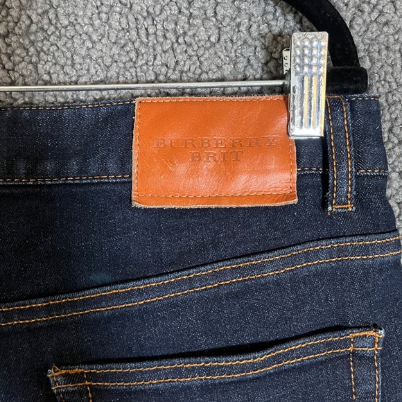 Burberry Brit Skinny Low Rise Jeans - Men's Size 33*32 - Blue - Picture 5 of 12